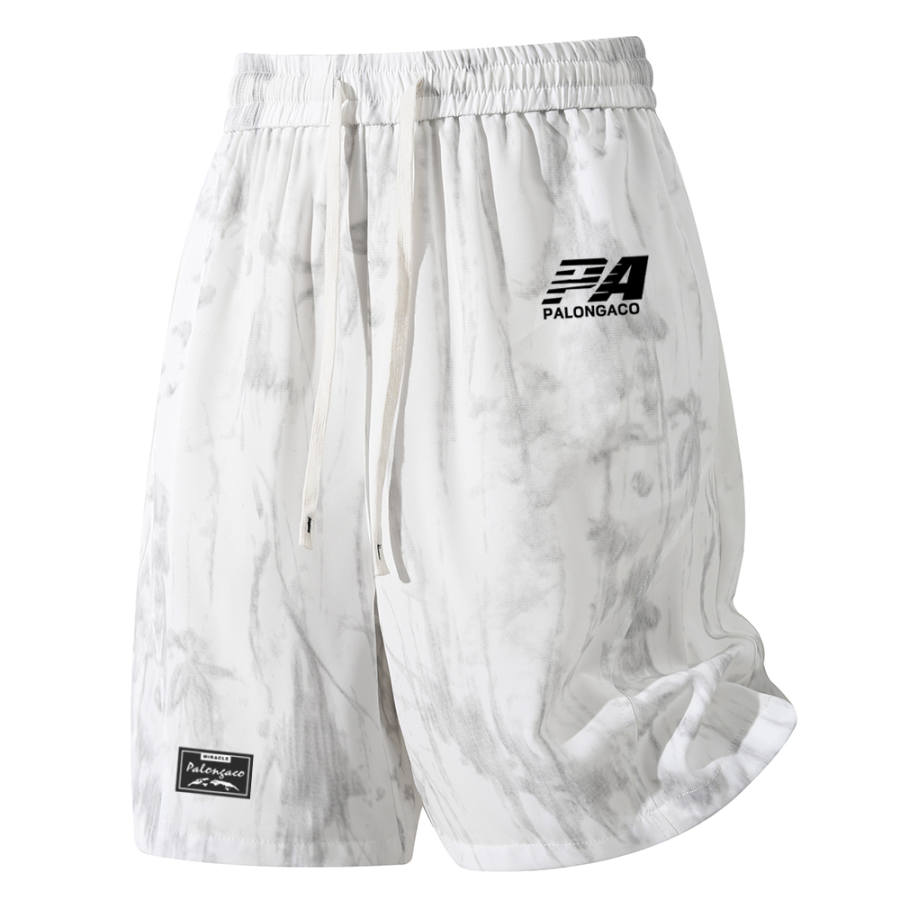 PAL ONGACO Casual Shorts Unisex Thin Straight Fit Pants