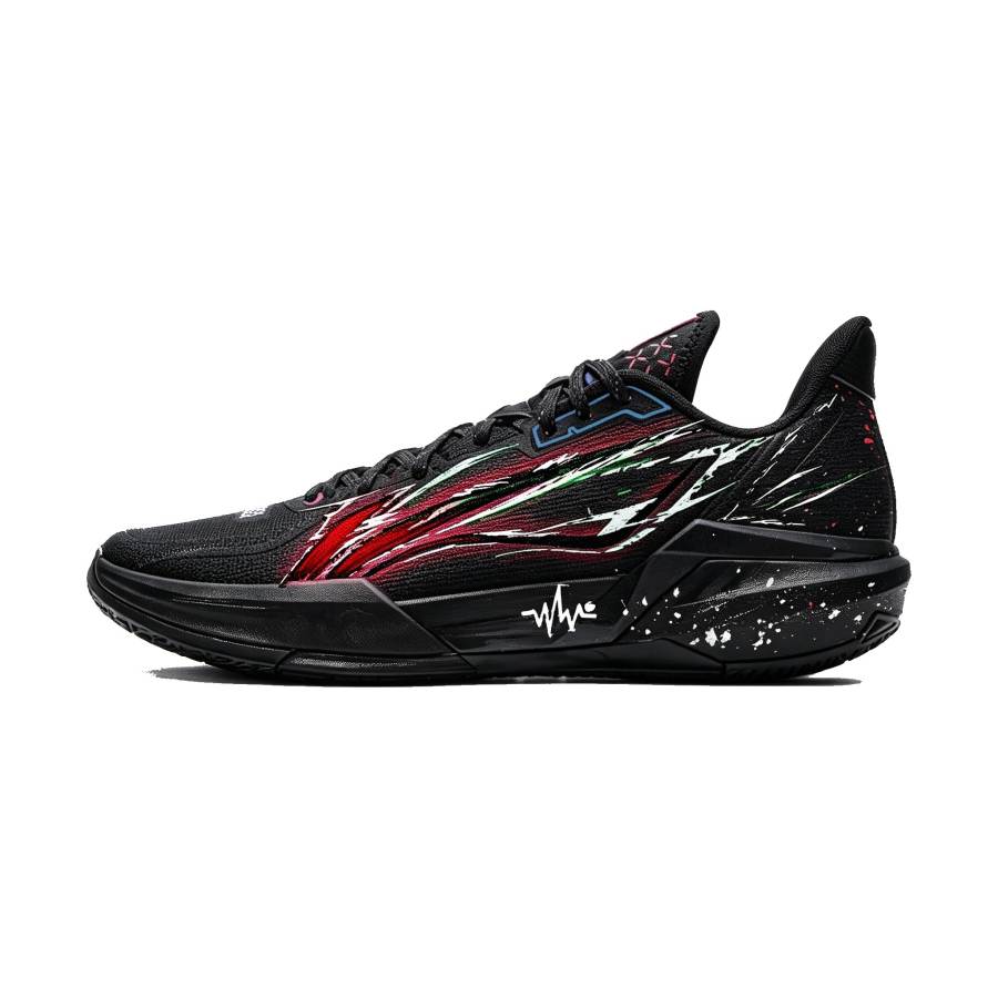 Li-Ning Li Ning Light Speed 3 Basketball Shoes Men's Low Top Black Red