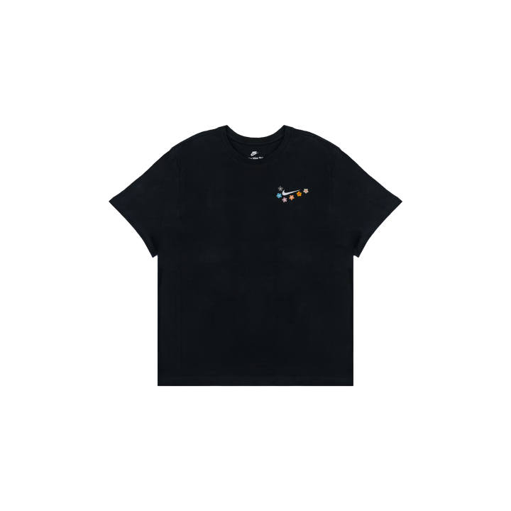 Nike Nike Sportswear T Shirts Men's Black Crew Neck Moderate Straight Fit