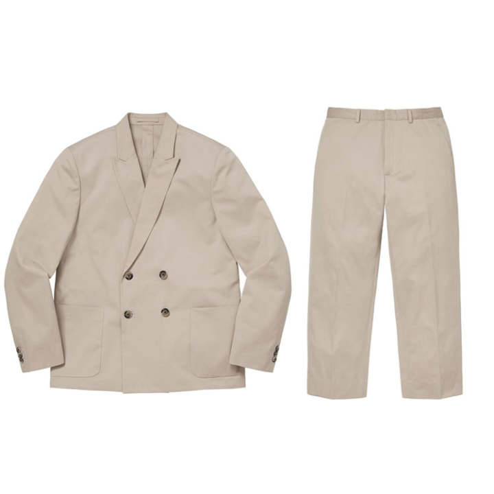 Supreme Supreme Business Suits Unisex Notch Lapel Moderate