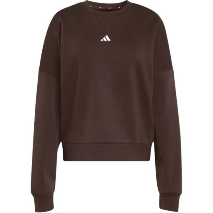 Adidas Adidas Sweatshirts Women's Brown Crew Neck Moderate