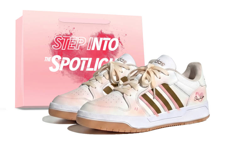 Adidas Adidas ENTRAP Skateboard Shoes Unisex Low Top Light Pink