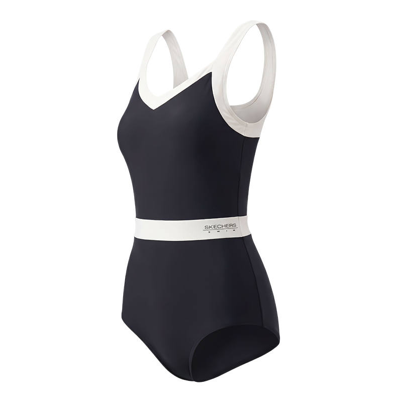 Skechers One Piece Swimsuits Women's Midnight Black