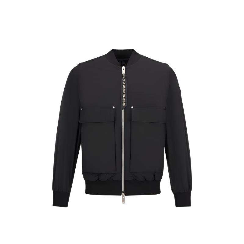 Moose Knuckles Moose Knuckles Jackets Men's Black Lapel Moderate Other