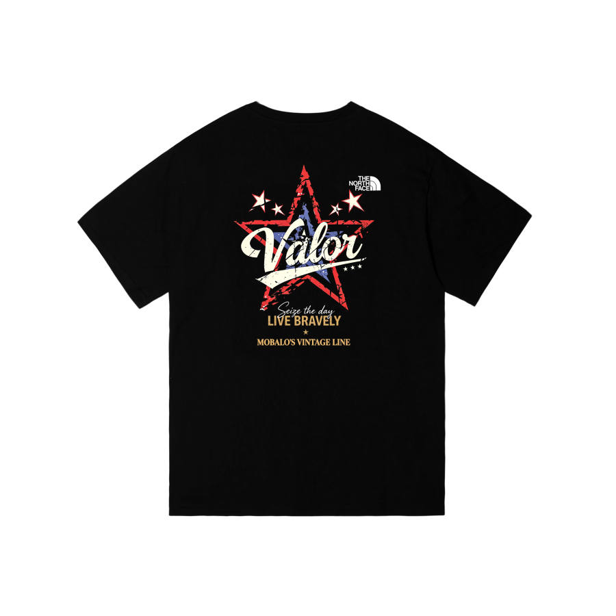 THE NORTH FACE T Shirts Unisex Black Crew Neck