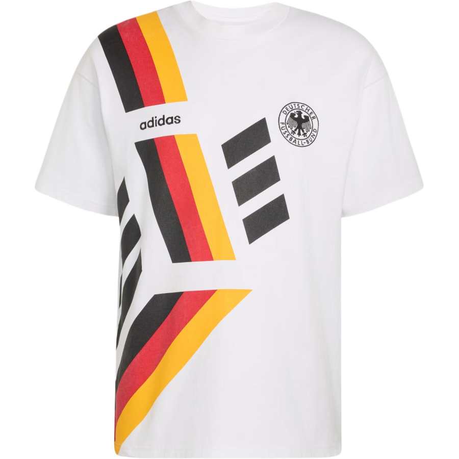Adidas Originals T Shirts Men's White Crew Neck Moderate