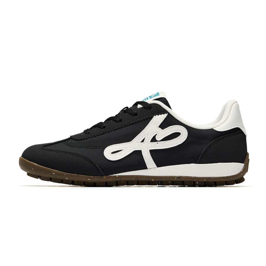 Anta Joyful CLASSIC Abrasion Resistant, Breathable, Lightweight Low top Casual Shoes Men's Black White