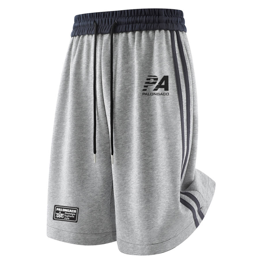 PAL ONGACO Casual Shorts Unisex Moderate Straight Fit Pants