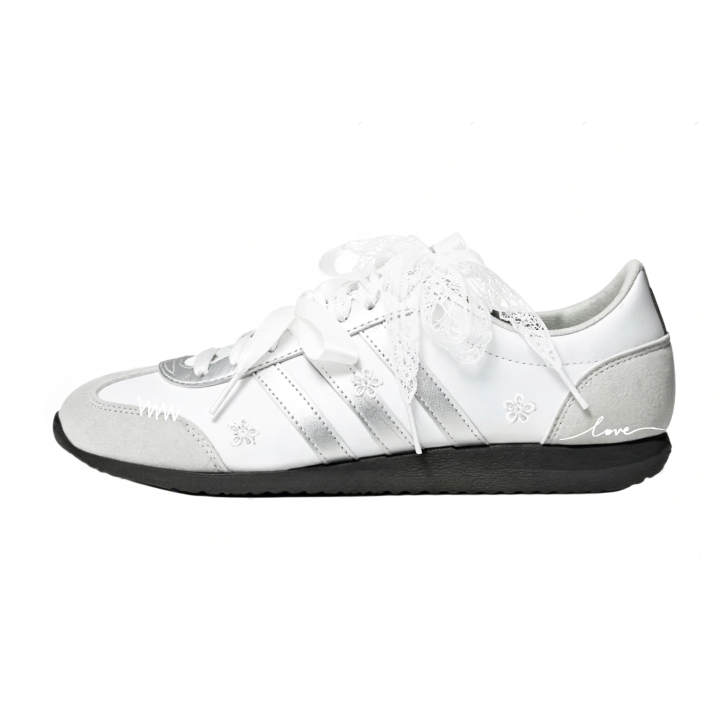 Adidas Adidas VS JOG 2.0 German Army Trainers Unisex Low Top Gray