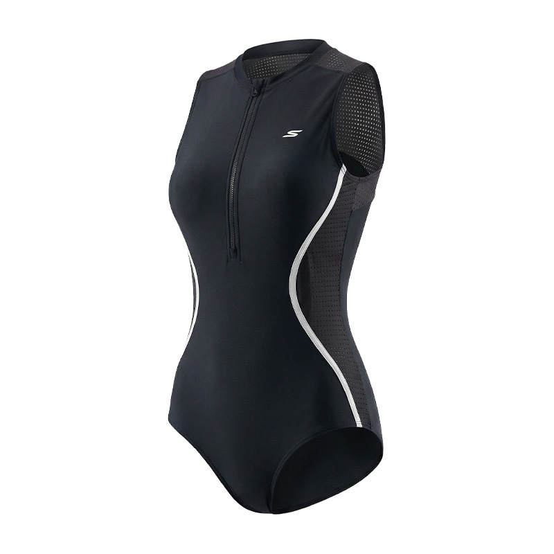 Skechers One Piece Swimsuits Women's Midnight Black