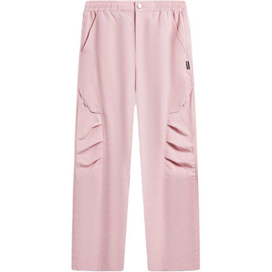 Li-Ning Li Ning Knitted Sweatpants Women's Moderate Straight Fit Pants