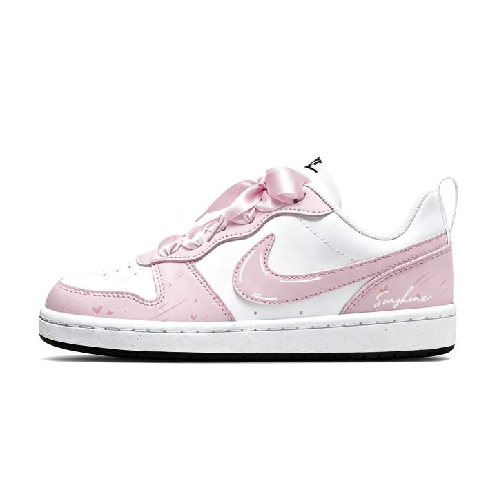 Nike Nike Skateboard Shoes Unisex Low Top White, Pink