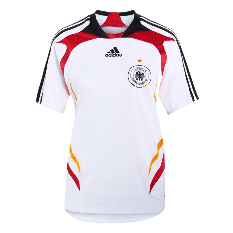 Adidas Adidas DE National Team Soccer Jerseys Women's White Crew Neck Moderate