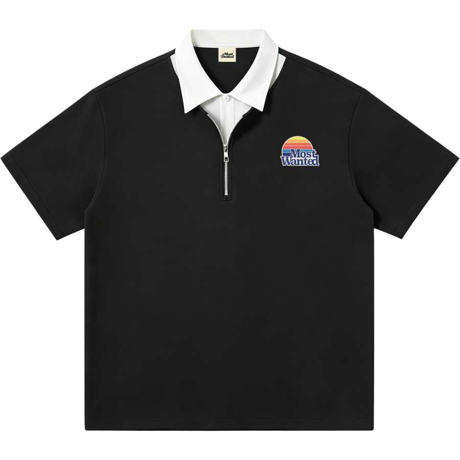MostwantedLab Polo Shirts Men's Lapel Moderate Straight Fit