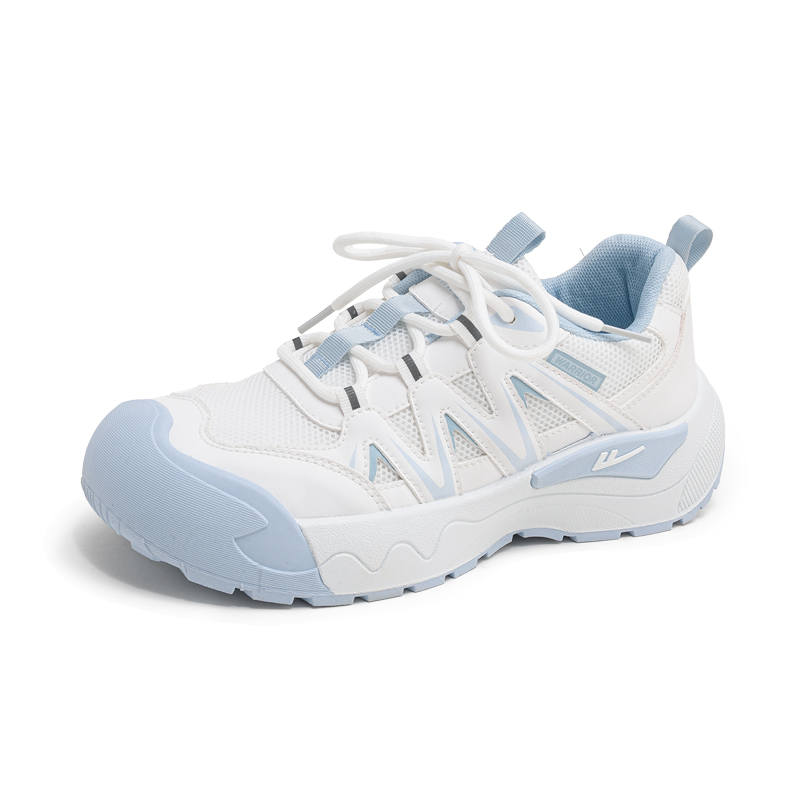 WARRIOR WARRIOR Chunky Sneakers Women's Low Top White Blue