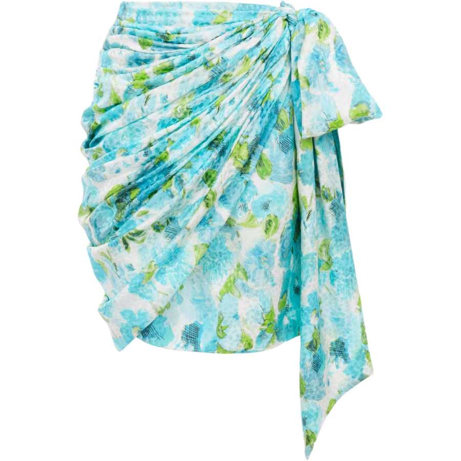 Chloé Casual Short Skirts Women's Blue Moderate Short Skirt Other