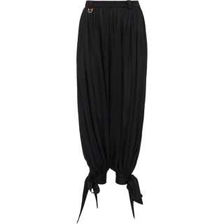 Chloé Casual Pants Women's Black Moderate Cuffed Pants