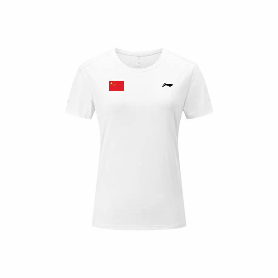 Li-Ning Li Ning T Shirts Unisex Crew Neck Thin