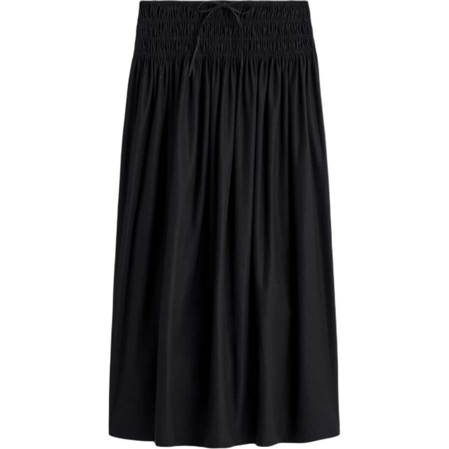 COS Casual Long Skirts Women's Black Moderate Long Skirt Other