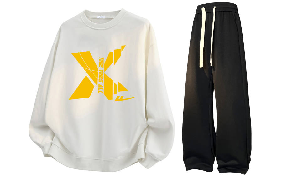 Warrior Huichao Riding The Wind Collection Sweatshirt Set Unisex