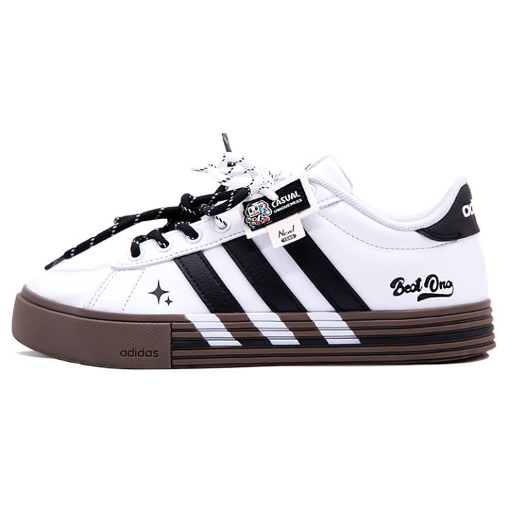 Adidas Adidas Daily 4.0 Skateboard Shoes Unisex Low Top White, Black, Brown, Multicolor