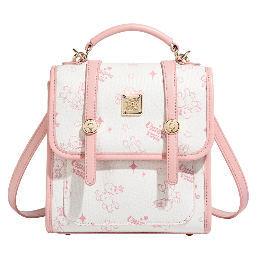 Disney Toy Story Pu Backpack Regular Women's White/Cherry Blossom Pink