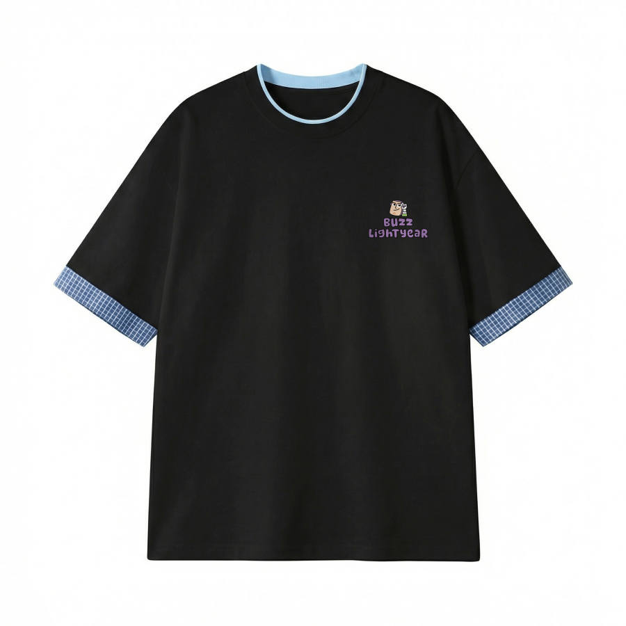 Disney T Shirts Unisex Crew Neck Moderate Straight Fit