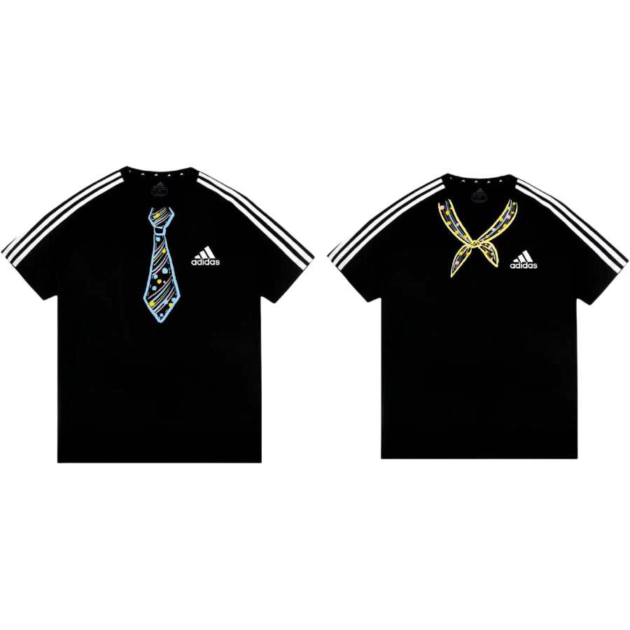 Adidas Adidas MUST HAVES T Shirts Unisex Black Crew Neck Moderate Other