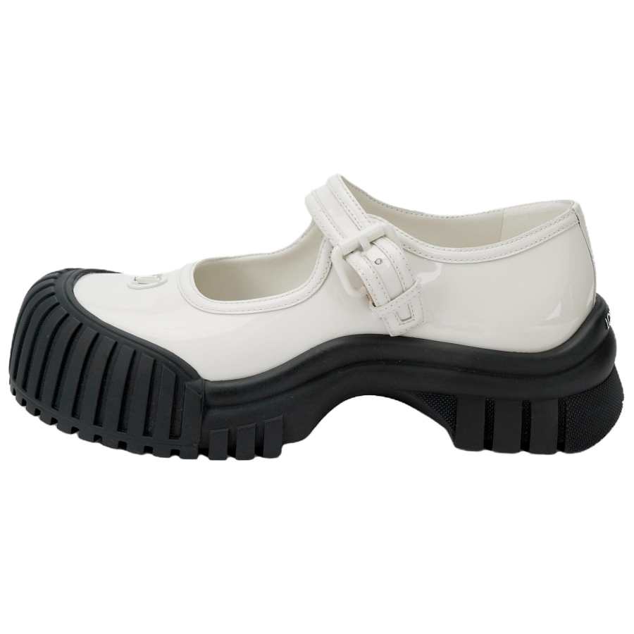 LOUIS VUITTON Ruby Platform Mary Jane Shoes Women's White