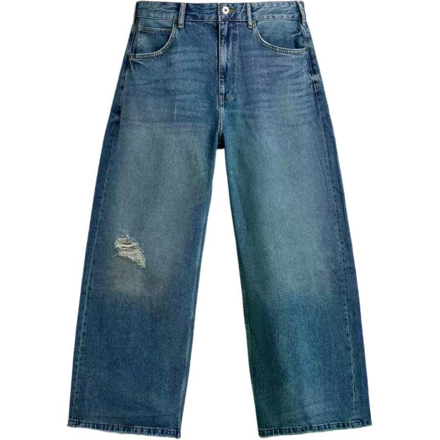 ZARA Jeans Men's Medium Blue Moderate Straight Fit Pants