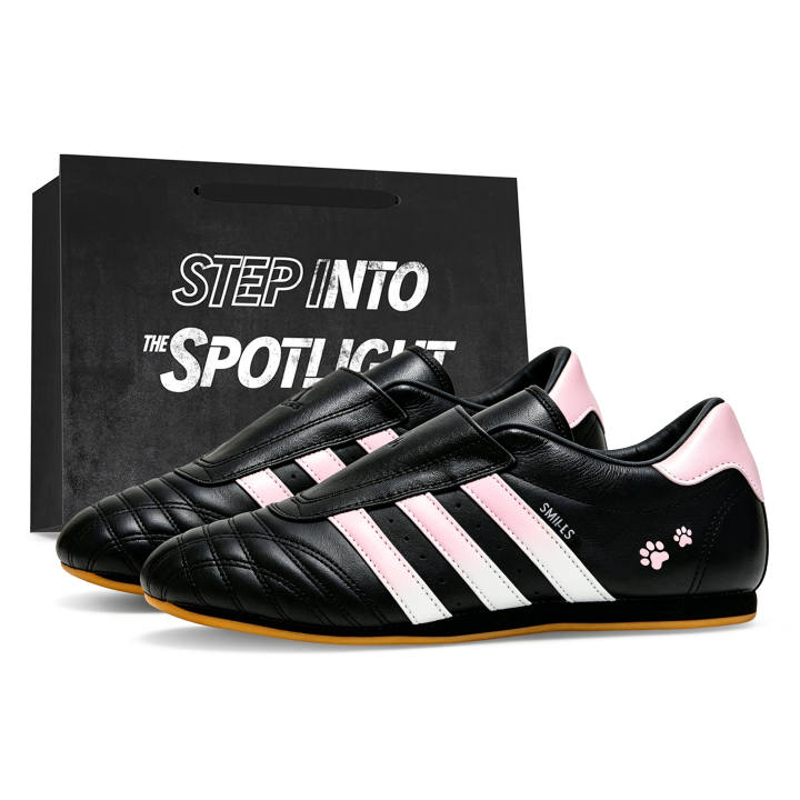 Adidas Adidas Taekwondo Training Shoes Women's Low Top Black/Pink/White