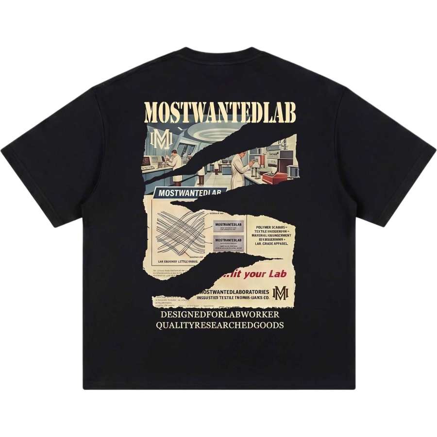 MostwantedLab T Shirts Unisex Crew Neck Moderate Straight Fit