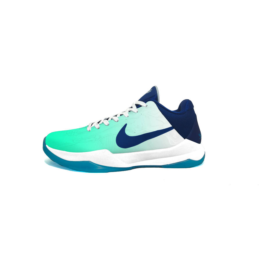 Nike Nike Zoom Kobe 5 Abrasion Resistant Abrasion Resistant Low top Basketball Shoes Men's Mint Green