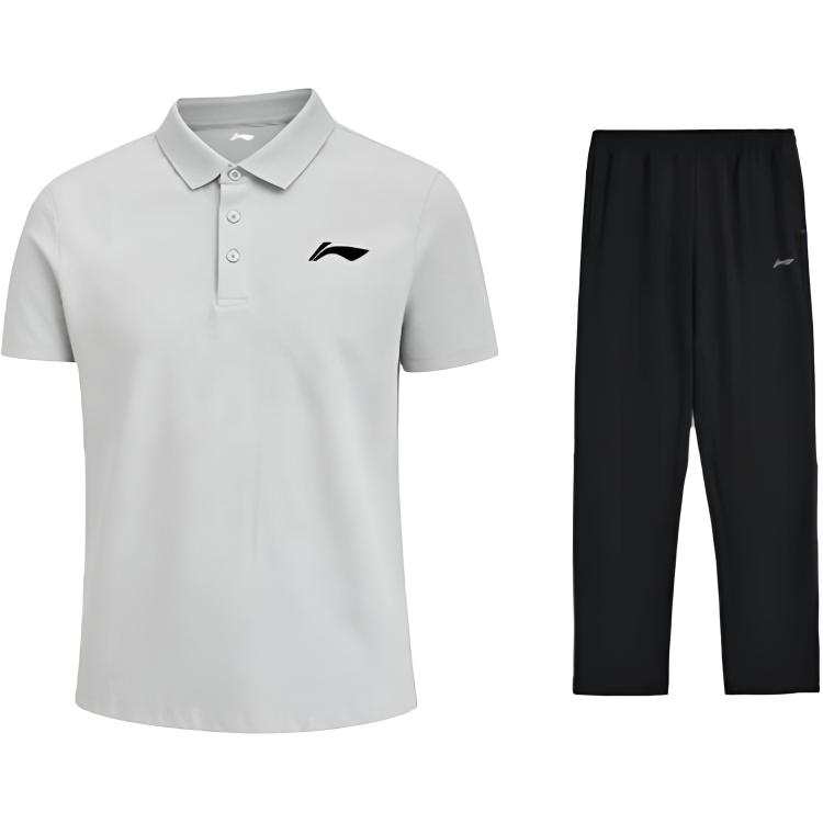 Li-Ning Li Ning Casual Sportswear Men's Crew Neck Moderate