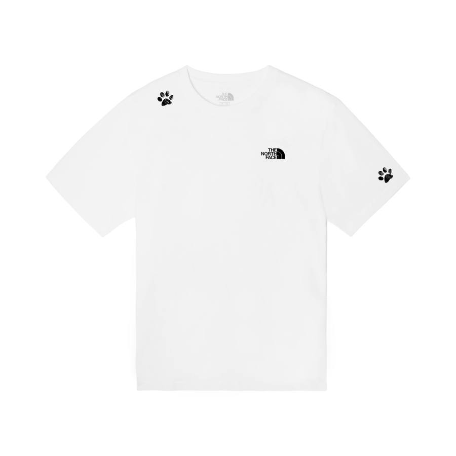 THE NORTH FACE T Shirts Men's White Crew Neck Moderate