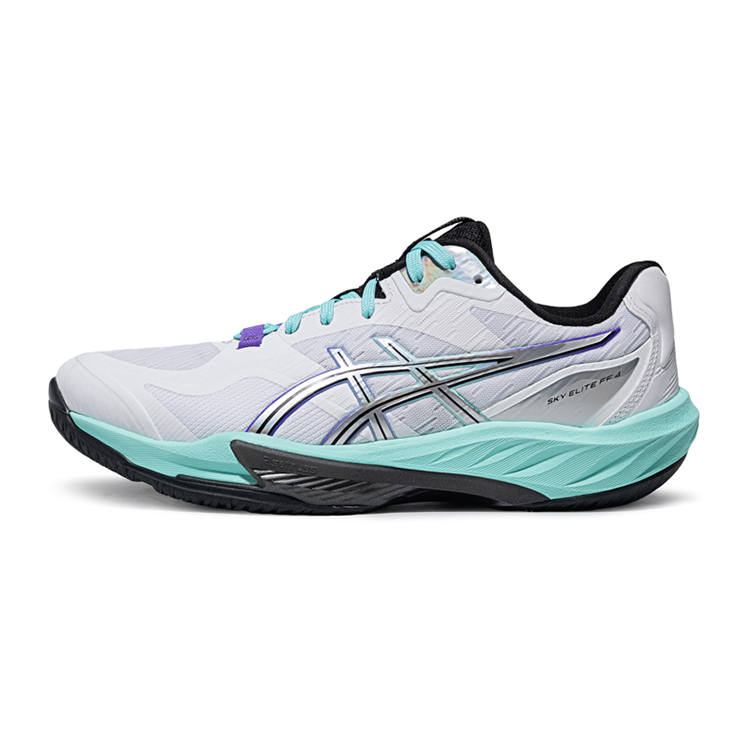 ASICS SKY ELITE FF 4 Volleyball Shoes Women's Low Top White/Purple