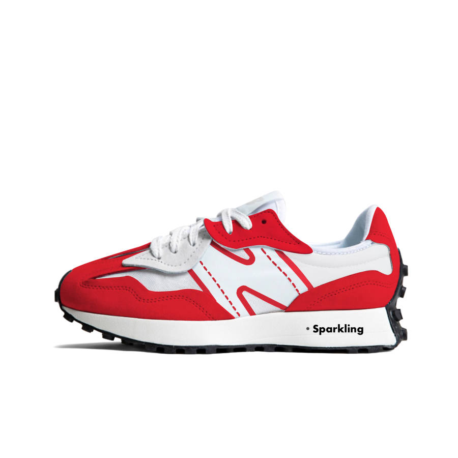 New Balance New Balance NB 327 Running Shoes Unisex Low Top Red/White/Black