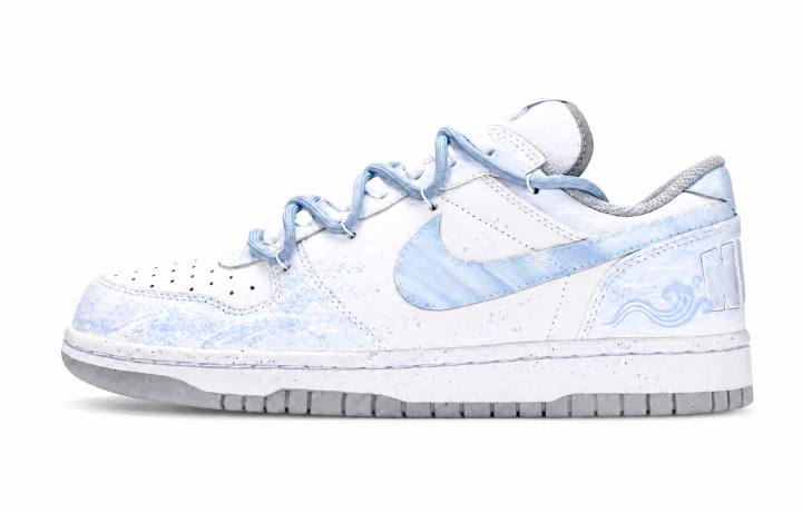 Nike Nike Big Skateboard Shoes Men's Low Top Blue