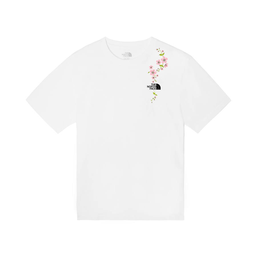 THE NORTH FACE T Shirts Men's White Crew Neck Moderate