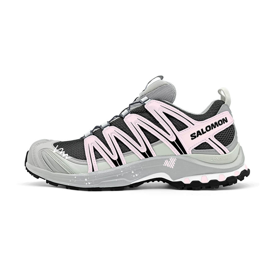 SALOMON XA PRO 3D Running Shoes Unisex Low Top Pink