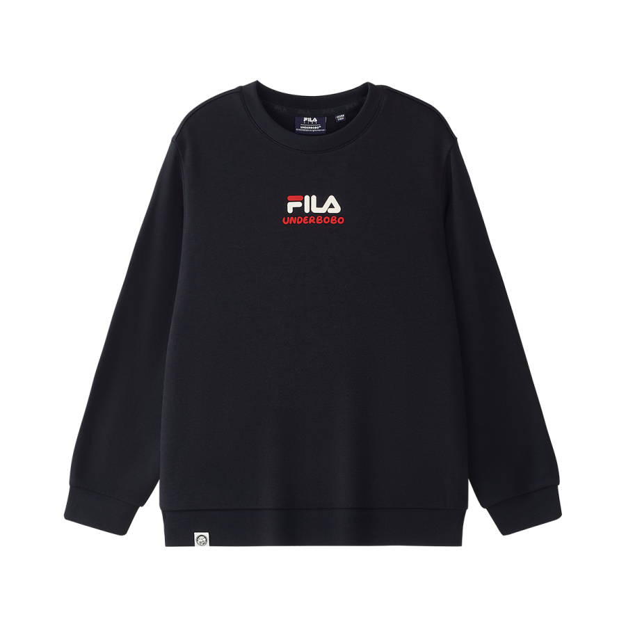 FILA KIDS Sweatshirts Crew Neck Moderate Stretch