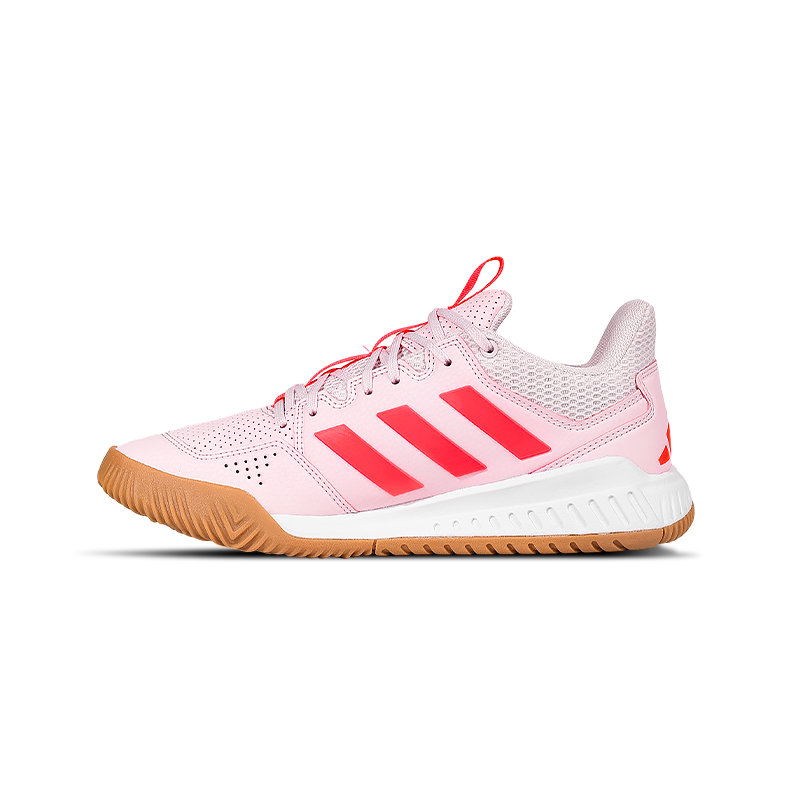 Adidas Adidas Court Flight Volleyball Shoes Unisex Low Top White/Pink