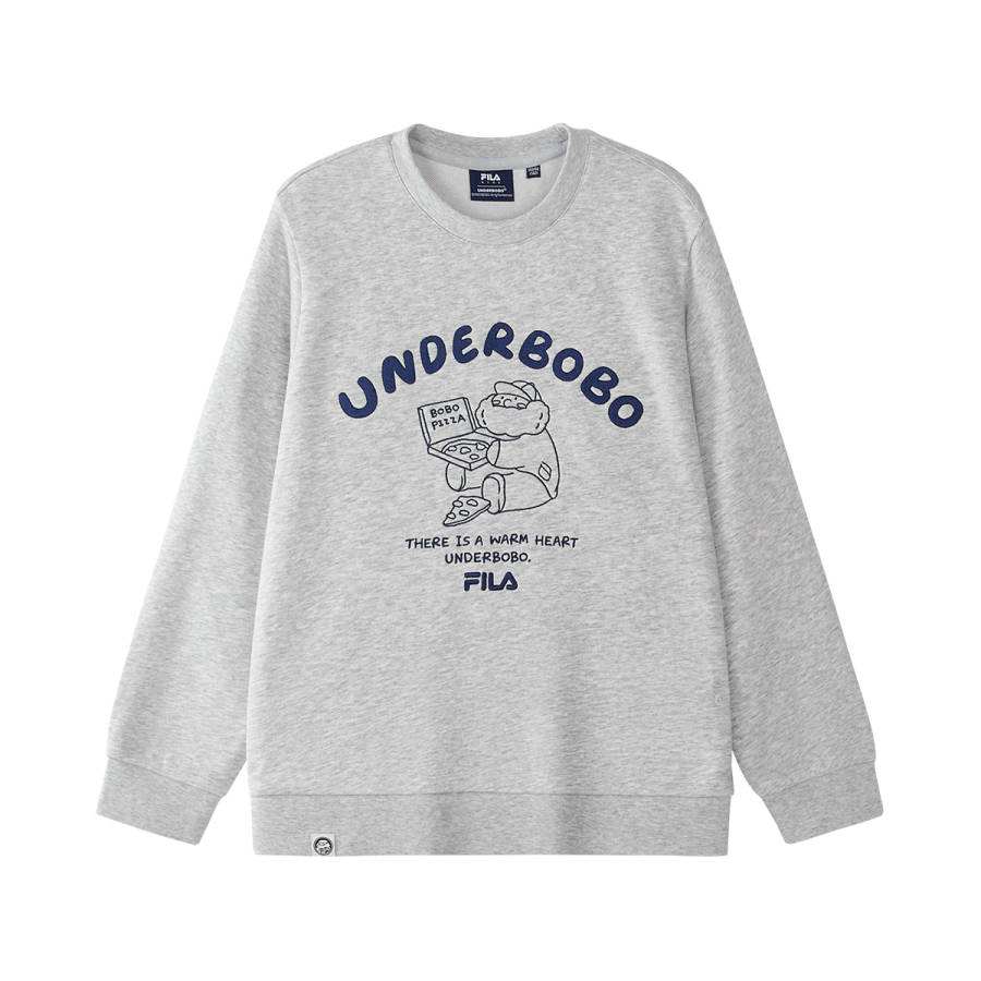 FILA KIDS Sweatshirts Crew Neck Moderate Stretch