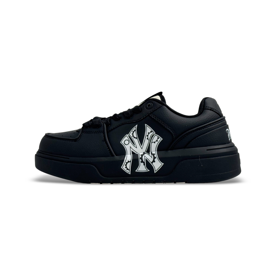 MLB MLB Chunky Liner Coverage Height Increasing Mid top Skateboard Shoes Unisex Black White