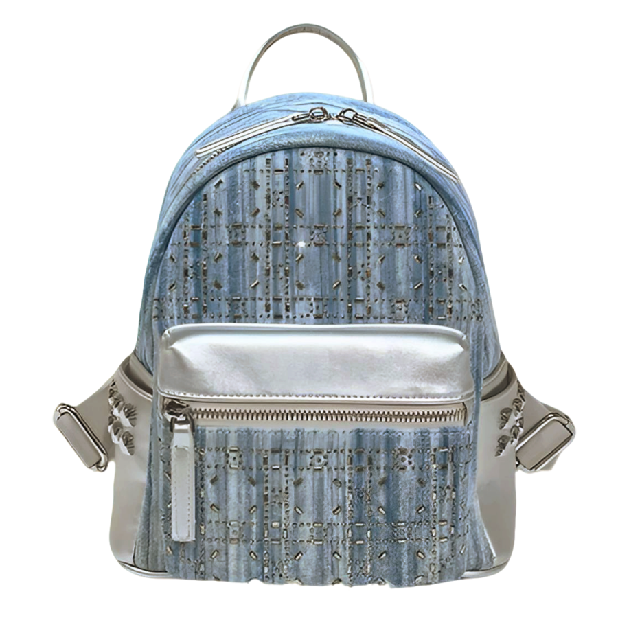 PAYOT PAYOT Backpacks Denim Blue & Silver