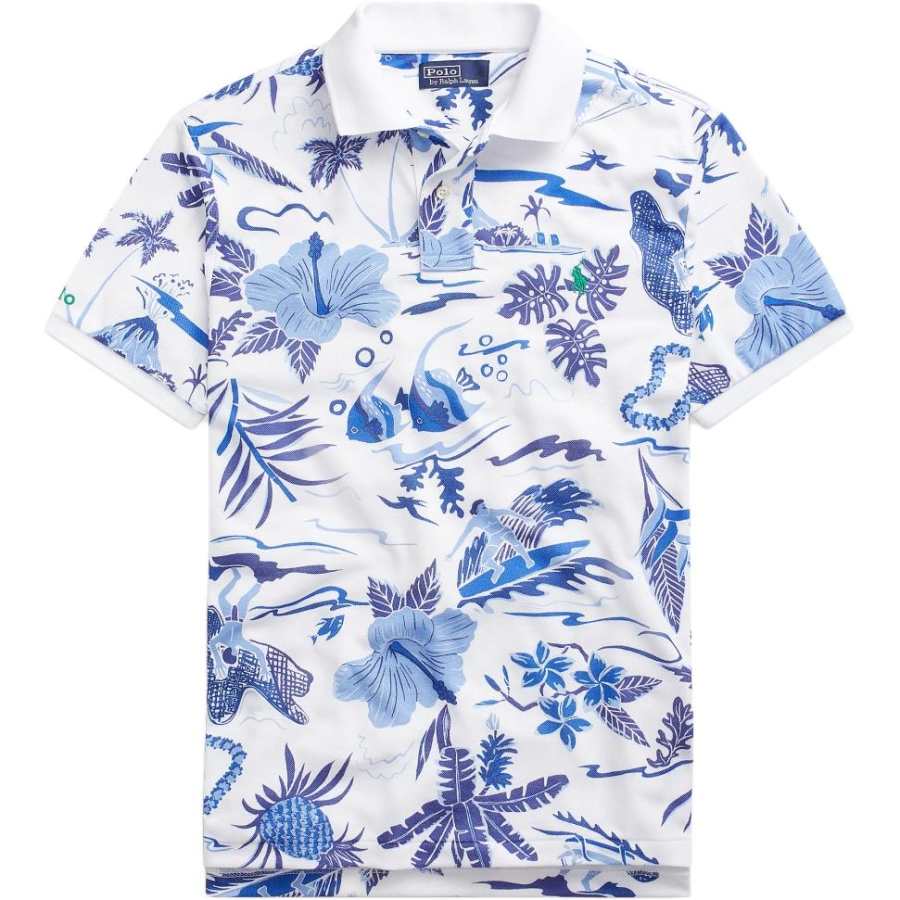 Polo Ralph Lauren Polo Shirts Men's White Polo Collar Moderate Other