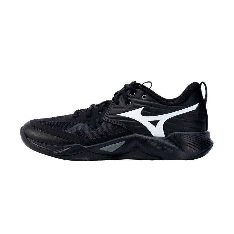 Mizuno WAVE MOMENTUM PRO Volleyball Shoes Unisex Low Top Black/White
