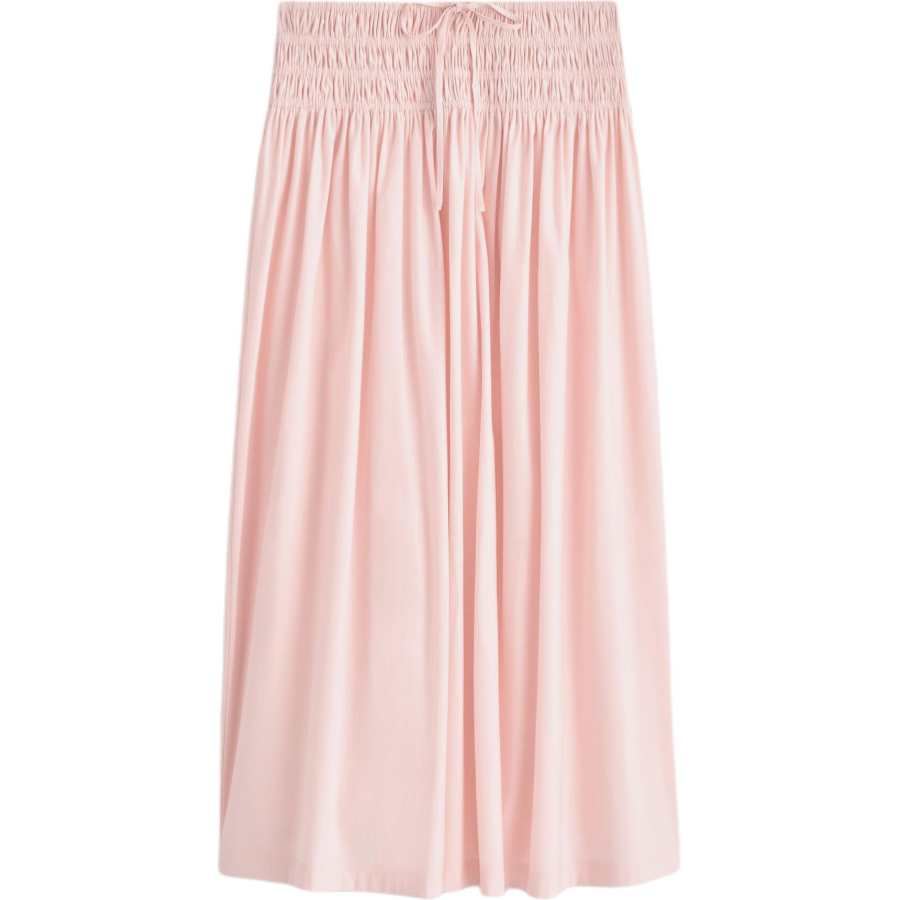 COS Casual Long Skirts Women's Pink Moderate Midi Skirt Pleated Skirt