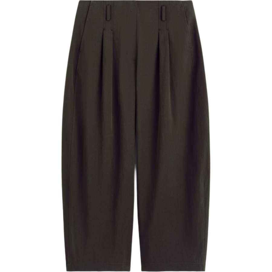 COS Casual Pants Women's Dark Green Moderate Lantern Pants