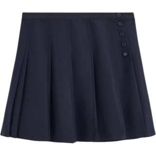 COS Casual Short Skirts Women's Navy Blue Moderate